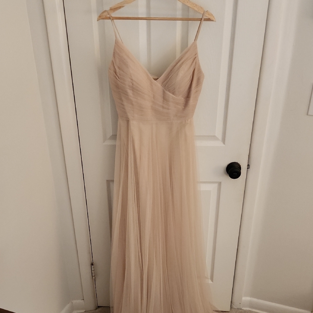 Jenny Yoo Brielle Soft Tulle Color Cashmere